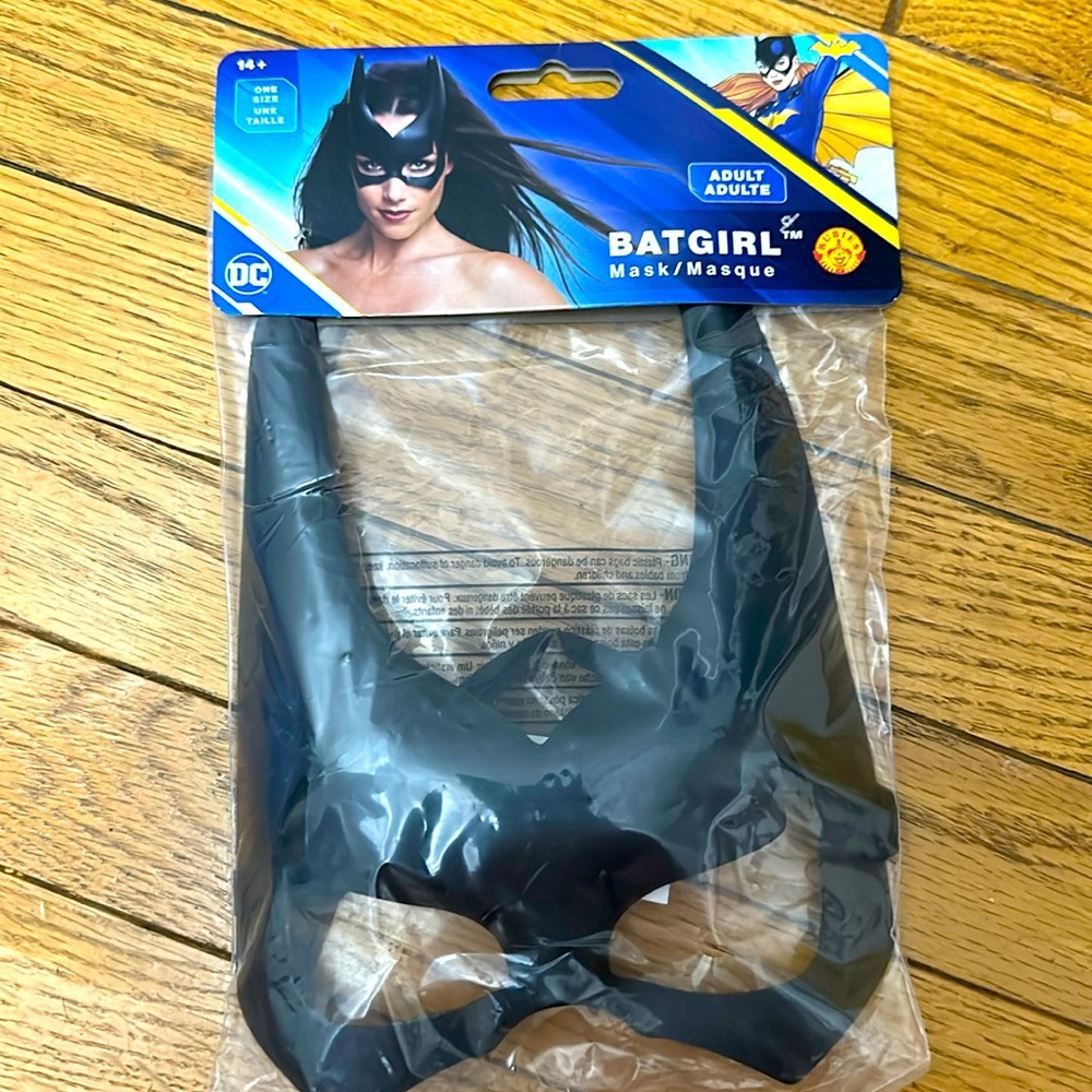 Adult Batgirl Halloween Mask
